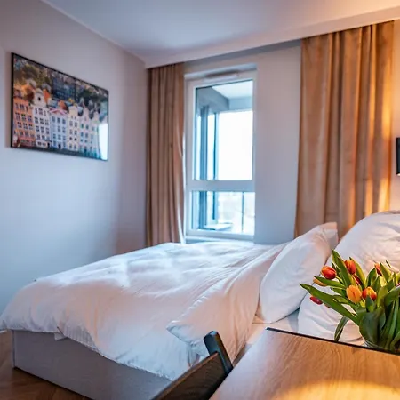 Apartament Imagine Sky Danzica Esterno foto